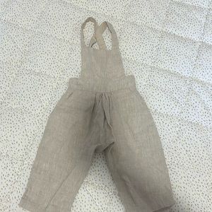 Oat Co linen overalls 6-12M